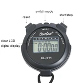 Kırmızı XINLOO XL-011 Dijital Hafızalı Kronometre Fitness ve Koşu Zamanlayıcı - 3