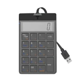Sunreed SKB886S Kablolu 19 Tuşlu Sayısal Klavye USB Siyah 1.5 Metre Kablo - 1