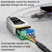DTECH DT-5119 0.5 Metre USB - RS485 RS422 Endüstriyel Seri Haberleşme Dönüştürücü Adaptör - 4