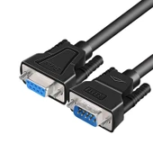 DTECH RS232 Seri Doğrudan Hat DB9 Uzatma Kablosu Erkekten Dişiye 1.5 Metre - 2
