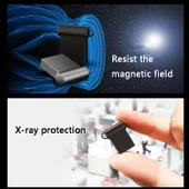 Zsumi1 USB 2.0 Yüksek Hızlı Mini Metal USB Bellek 4GB Kurşun Rengi - 7
