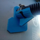 Havuz Su Borusu Destek Braketi Mavi OPP Poşet - 6