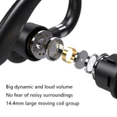 520 Gen2 Kulak Kancalı İş Bluetooth Kulaklık Şarj Kutulu - 4