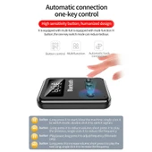 K6 Bluetooth 5.0 Alıcı Verici 2'si 1 Arada Adaptör Bilgisayar Hoparlör Araba FM Siyah - 5
