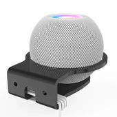 Apple HomePod Mini Duvara Monte Masaüstü Akrilik Tutucu Beyaz - 4