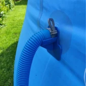Havuz Su Borusu Destek Braketi Mavi OPP Poşet - 7