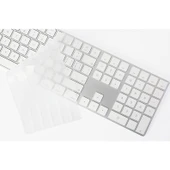 iMac 2017 Magic Keyboard Sayı Modeli İçin Şeffaf TPU Nano Uzun Klavye Koruyucu Film T17606 - 3