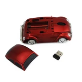 1200 DPI 3 Tuşlu Araba Şeklinde Kablosuz Mouse Siyah - 6