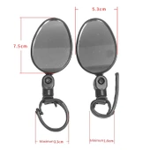 Xiaomi Scooter Arka Görüş Aynası 2'li Set Oval - 3