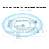 PIX-LINK LV-WR09 300Mbps WiFi Menzil Genişletici Tekrarlayıcı Mini Router UK Priz - 4
