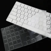 iMac 2017 Magic Keyboard Sayı Modeli İçin Şeffaf TPU Nano Uzun Klavye Koruyucu Film T17606 - 1