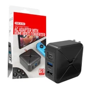 Nintendo Switch Çok Fonksiyonlu Projeksiyon ve Şarj Adaptörü Siyah UK Priz - 11