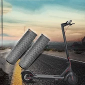 Xiaomi Mijia M365 M365 Pro Scooter Gidon Kauçuk Kılıfı 2 Çift Gri - 1