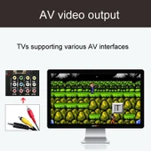 SFC620 Mini 8 Bit TV Oyun Konsolu 620 Dahili Oyun AV Çıkışlı EU Priz - 5