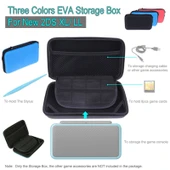 Nintendo 2DS XL Sert EVA Koruyucu Taşıma Kılıfı Siyah - 7