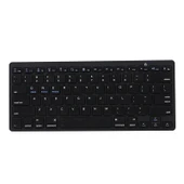 X5 Ultra İnce Mini Kablosuz Bluetooth Klavye Siyah - 1