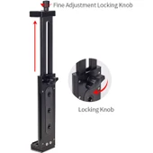 Xiletu XJ15 Canlı Yayın Masaüstü Tam Metal Tripod Tablet Telefon Tutucu Siyah - 9