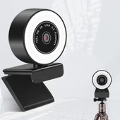 A9mini USB Sürücüsüz HD Dolgu Işıklı Mikrofonlu Kamera 2K 1080P - 1
