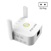 PIX LINK WR22 300Mbps Wifi Kablosuz Sinyal Güçlendirici Extender Beyaz EU Priz Tipi - 1