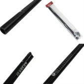 Litepro 412 Katlanabilir Bisiklet Sele Borusu 33.9mm Kırmızı Erik Çiçeği Desenli - 6