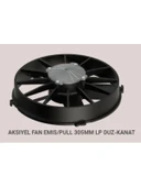 FAN MOTORU 12V EMIS 12 AKSIYEL GENIS KANAT YUKSEK PROFIL - 1