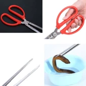 52 cm Düz Model Balık Tutma Maşası Yengeç Yılan Balığı Pensesi - 6