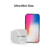 PIXLINK WR12 300Mbps WiFi Sinyal Güçlendirici Tekrarlayıcı US Priz Tipi - 3