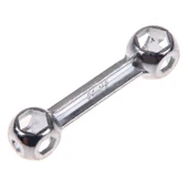 Bisiklet Altıgen Anahtar Mini Cep Çok Amaçlı Tamir Aleti 6-15 mm 10 Delik 9.5 cm - 2