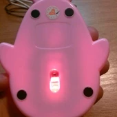 Sevimli Çizgi Film Kablolu Mavi Kız Ofis Ev Dizüstü Mouse - 5