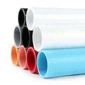70x140 cm Gri PVC Mat Fotoğraf Çekim Arka Plan Panosu - 6