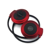 Mini 503 MP3 Çalar Bluetooth Kulaklık Kırmızı FM Radyo Destekli 32GB TF Kart - 2