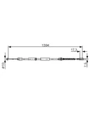 EL FREN TELI ARKA SAG / SOL CRAFTER SPRINTER (5 TON) 06 09 (1394 / 1065) - 1