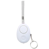 120dB Beyaz LED Işıklı Kişisel Anti-Kayıp ve Kurt Alarmı - 1