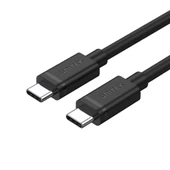 UNITEK TYPE-C HIZLI ŞARJ KABLOSU 1MT 60W(Y-C477BK) - 1