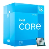 INTEL CORE İ3-12100F 3.30GHz 12MB 1700p 12. NESIL BOX - 1