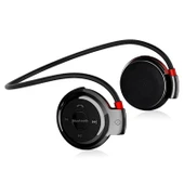 Mini 503 MP3 Çalar Bluetooth Kulaklık Siyah 32GB TF Kart Destekli FM Radyo - 1