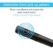 Mini USB Kondansatör Mikrofon Oyun ve Ses Değiştirici - 4