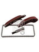 EKSANTRIK ZINCIR SETI UST (ZINCIR+2xKIZAK+GERICI) BMW N47 B37 B47 B57 N57 M57 D30 MINI B37 B47 N47 - 1