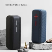 P15 10W Taşınabilir Bluetooth Hoparlör Kırmızı Outdoor Stereo Ses Sistemi TF ve FM Destekli - 6