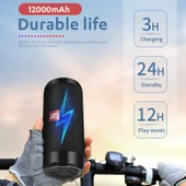 T G TG113C Kırmızı Bluetooth Mini Taşınabilir Hoparlör FM Radyo Su Geçirmez Subwoofer Telefon Tutucu Kablosuz - 4