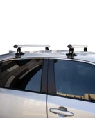 Toyota Verso 2009-2018 Arası kapı arası sıkıştırma Turtle Mexfit ara atkı tavan barı GRİ thumbnail 1