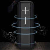 P15 10W Taşınabilir Bluetooth Hoparlör Kırmızı Outdoor Stereo Ses Sistemi TF ve FM Destekli - 8
