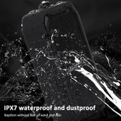M3 Kablosuz Bluetooth Hoparlör Siyah Su Geçirmez Taşınabilir Mini Kutulu Destek FM TF U Disk - 4