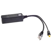 48V Girişli 12V Çıkışlı Power Over Ethernet PoE Splitter Adaptörü IP Kamera Dönüştürücü - 2