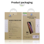 Vivo Z5 Uyumlu PINWUYO 9H 2.5D Tam Ekran Temperli Cam Siyah - 12