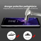 Samsung Galaxy Note 9 UV Sıvı Kavisli Tam Yapışkanlı Tam Ekran Temperli Cam - 3