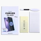 Samsung Galaxy S9 Plus Kavisli Temperli Cam Ekran Koruyucu Tek Parça - 6