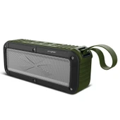 W KING S20 Suya Dayanıklı Bluetooth Hoparlör Yeşil IPX6 NFC FM Radyo - 1