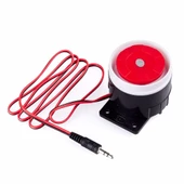 Mini Kablolu Alarm PSTN GSM Kablosuz Ev Güvenlik Sistemi 120 Desibel Siren - 1