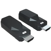 HDMI Uzatıcı 50 Metre Ses Video 1080P Cat5 Cat6 Ethernet Kablo Kayıpsız Sinyal Uzun Mesafe Adaptörü - 1